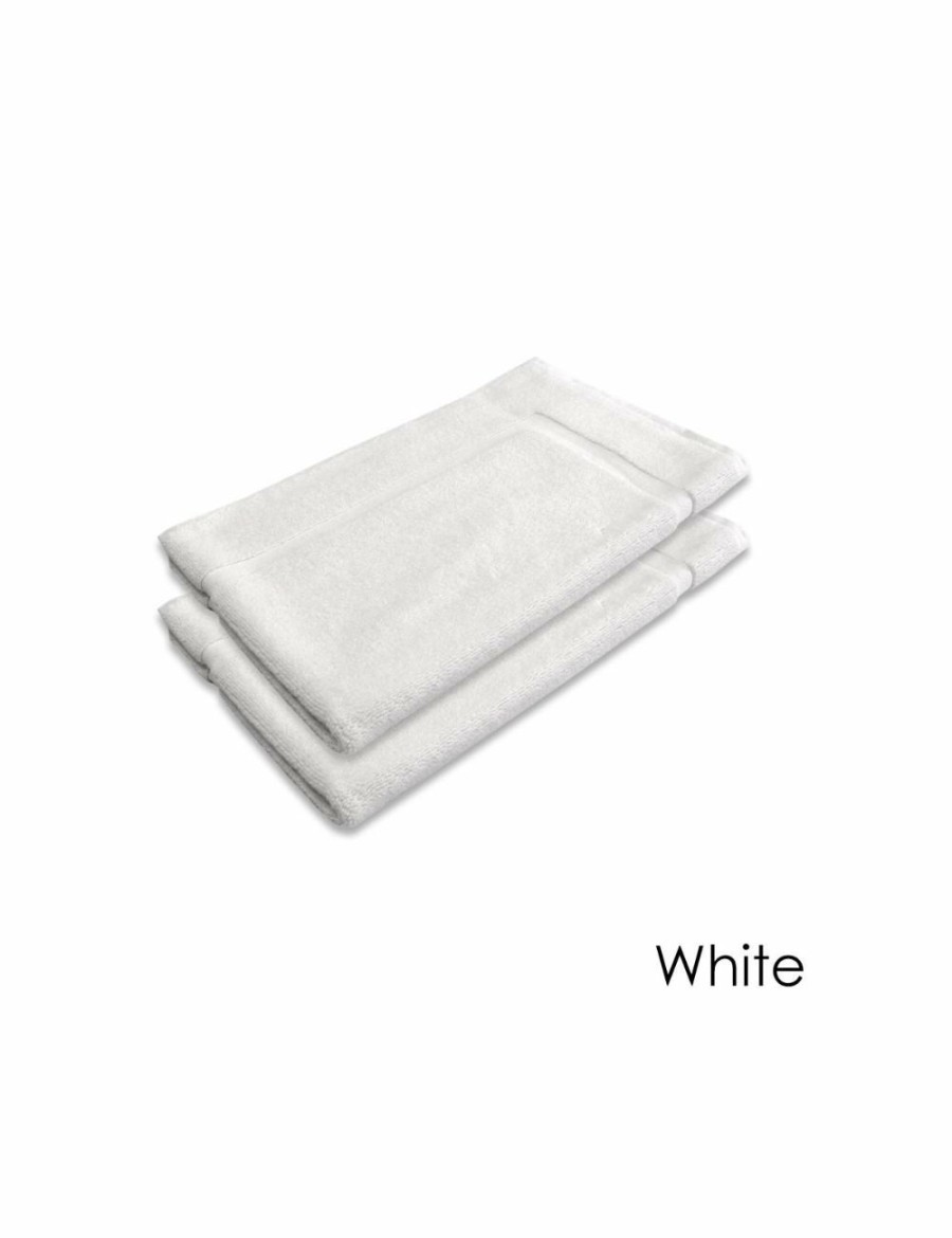 Home And Lifestyle Manchester House Bath Mats | 800Gsm Set Of 2 Cotton Bath Mat