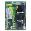 Outdoors CYCLONE Garden Tools | 2Pc Cyclone Anvil Pruner & Pouch Set Plant/Flowers Cutting/Gardening/Pruning