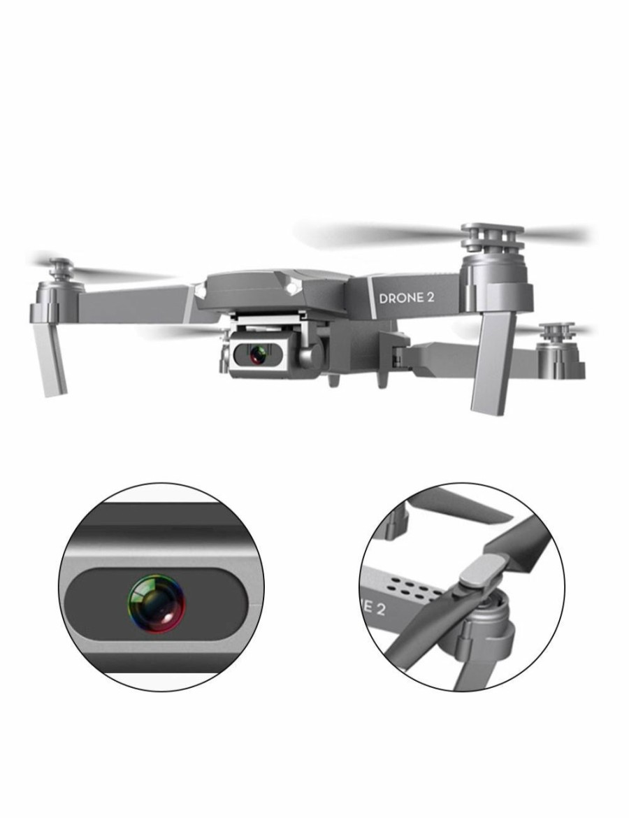 Home And Lifestyle Mega Deal Warehouse Drones & Accessories | Usb Rechargeable New E68 Hd Wide Angle 4K Wi Fi Camera Drone