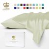 Home And Lifestyle Luxor Silk Pillowcases | Luxor Crown Mulberry Silk Pillowcases - Set Of 2